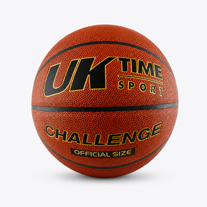 Pelota de Básquetbol UKTime Challenge N°7 PU con Malla y Aguja