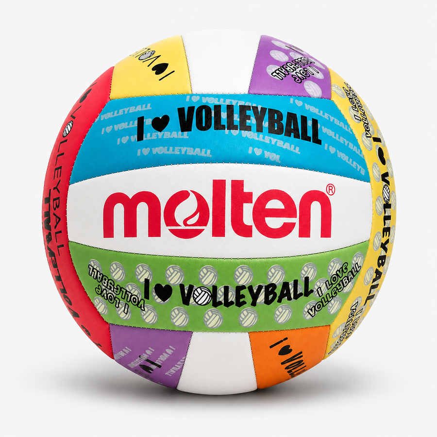 Balón de Vóleibol Molten Love-Volley N°5 con Malla y Aguja