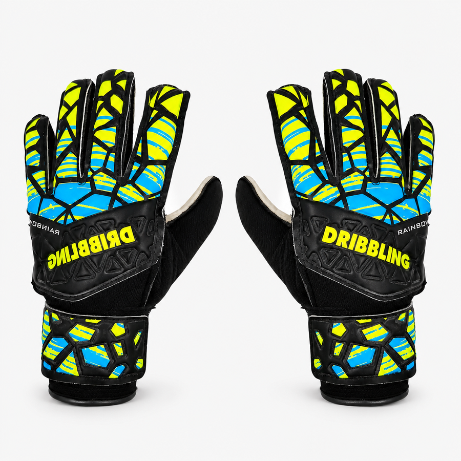 Guantes de Arquero DRB Rainbow para Niños con Férulas | Amarillo