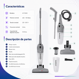 Aspiradora Ciclónica Sindelen AP-700GR 700W 2 en 1 con Filtro HEPA