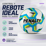 Balón de Futbolito/ Futbol7 Penalty Storm XXV N°5 PU Cosido a Mano | Azul