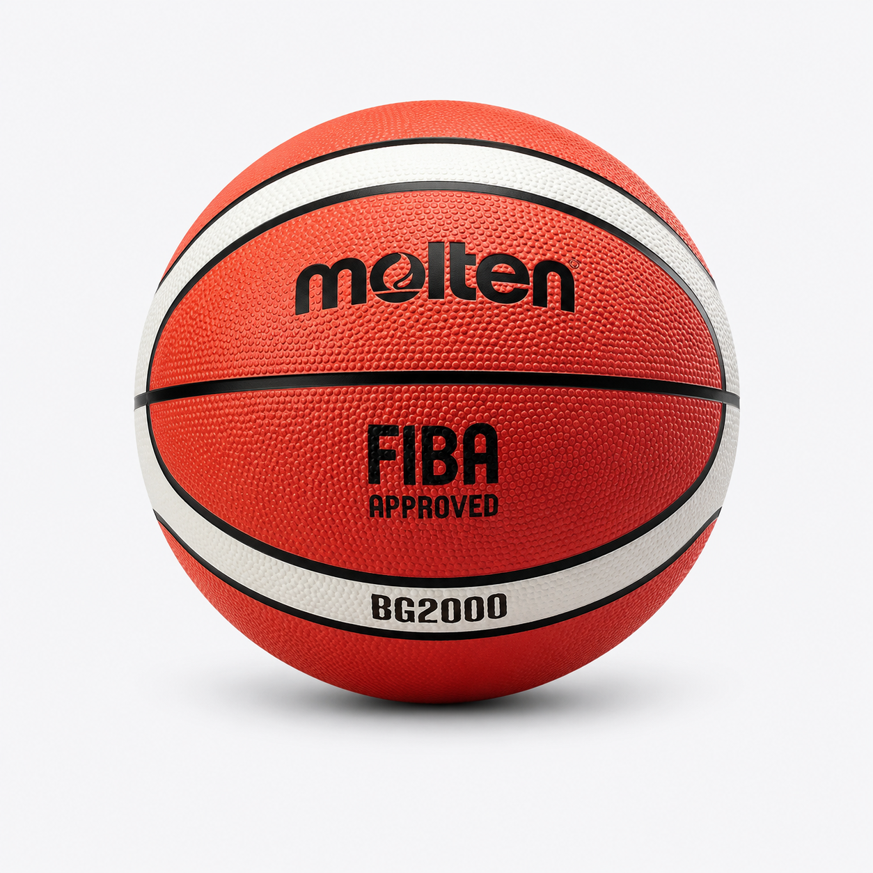 Balón de Básquetbol Molten BG2000 N°6 Outdoor de Goma Naranja