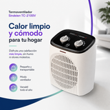 Termoventilador Sindelen TC-2100V 1920W Apto para Baño IP21
