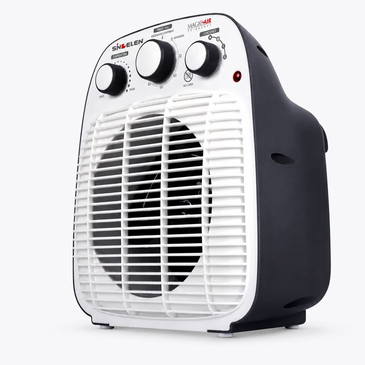 Termoventilador Sindelen TC-2200VT 1920W con Timer Apto para Baño IP21