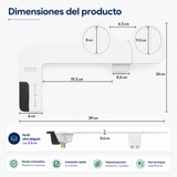 Bidet AquaBreeze Tokio para WC Con Palanca