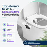 Bidet AquaBreeze Tokio para WC Con Palanca