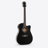 Guitarra Electroacústica Epic EA41 41” Thin Body con EQ y Afinador | Negra