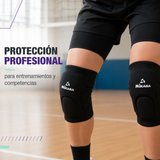 Rodillera Deportiva Mikasa Senior Professional SR con Acolchado