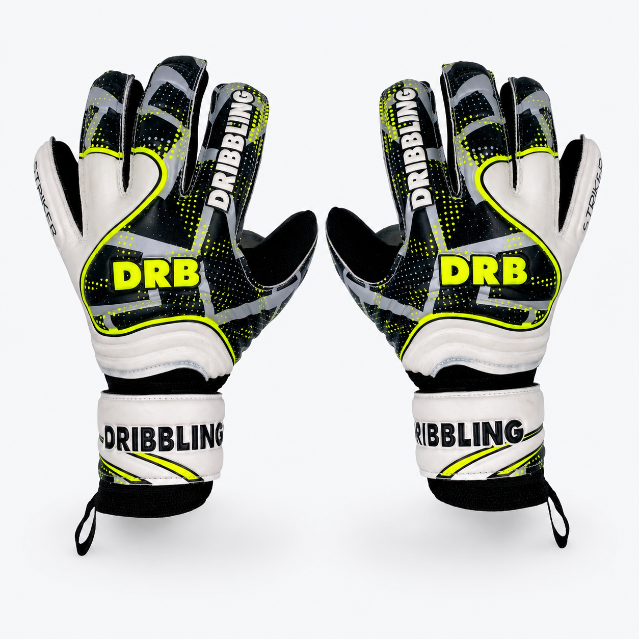 Guantes de Arquero DRB Striker con Látex Alemán y Férulas Removibles | Volt