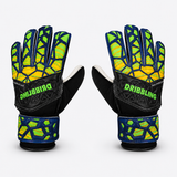 Guantes de Arquero DRB Rainbow para Niños con Férulas | Azul