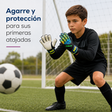 Guantes de Arquero DRB Rainbow para Niños con Férulas | Azul