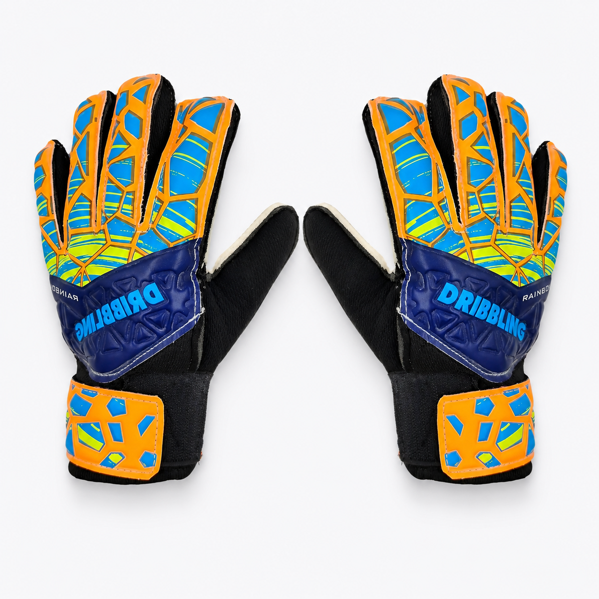 Guantes de Arquero DRB Rainbow para Niños con Férulas | Naranja