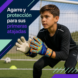 Guantes de Arquero DRB Rainbow para Niños con Férulas | Naranja