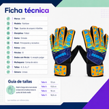 Guantes de Arquero DRB Rainbow para Niños con Férulas | Naranja