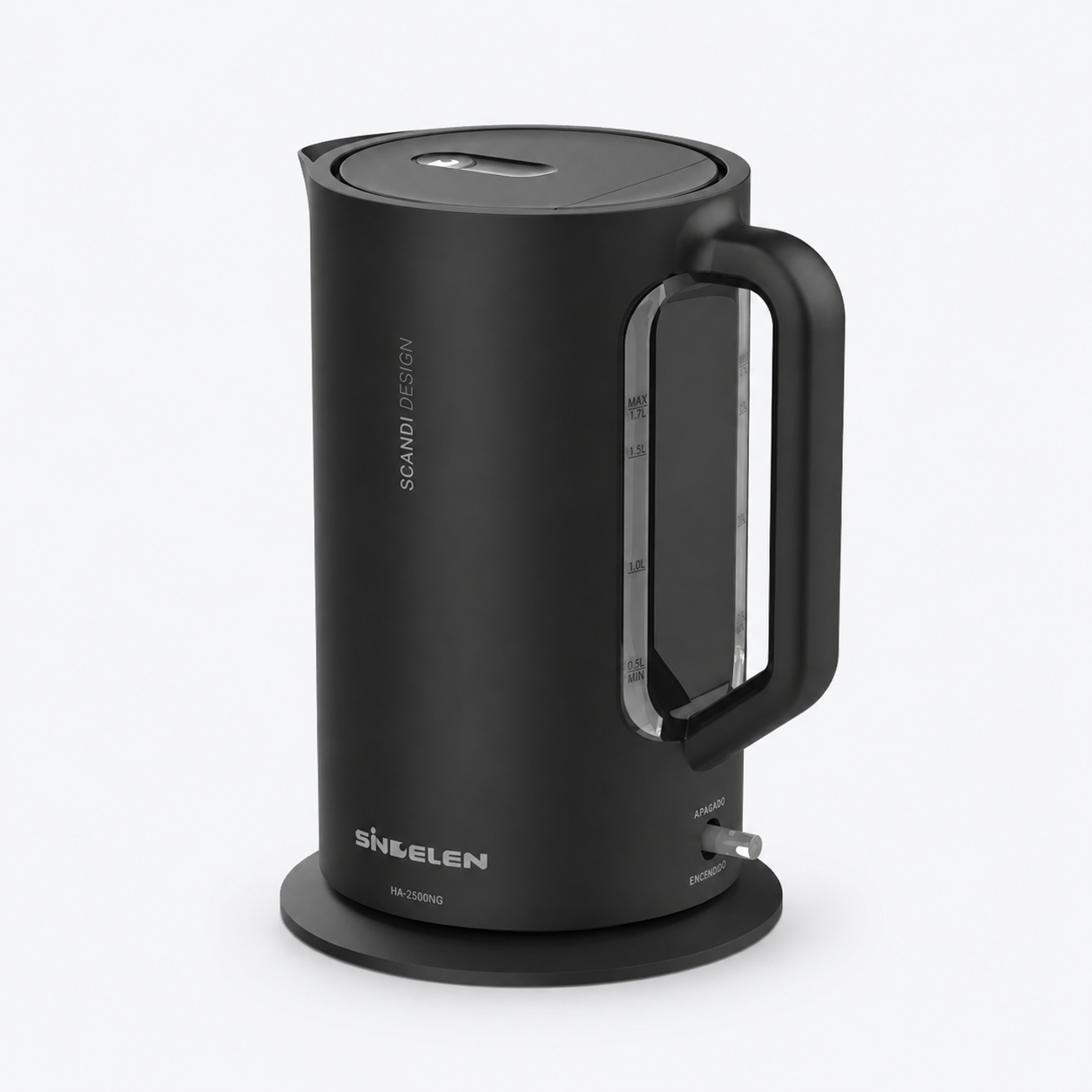 Hervidor Eléctrico Sindelen HA-2500NG Scandi Design 1,7L 1850W