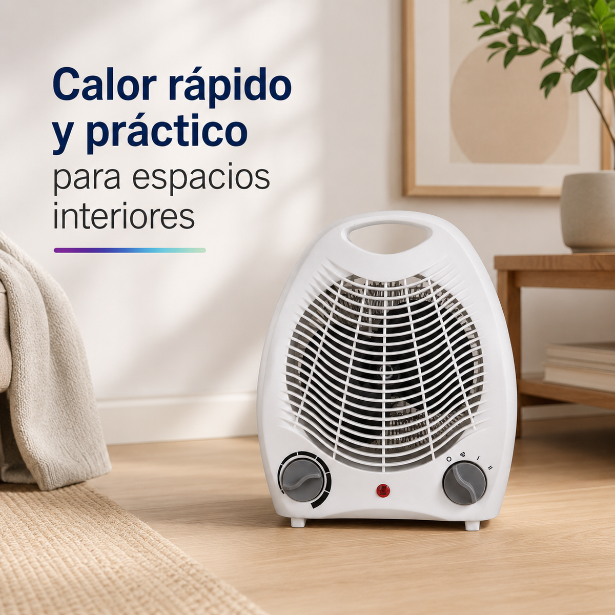 Termoventilador Kendal FH 103 T-S 2000W con Termostato