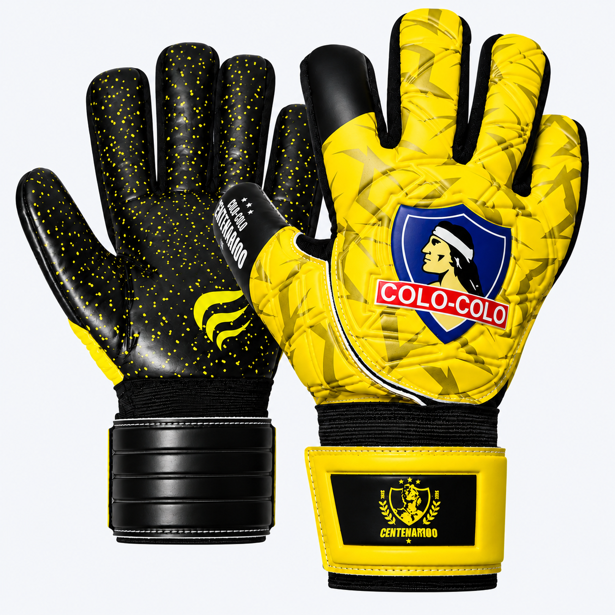 Guantes de Arquero Colo-Colo Centenario Olymphus Látex D-Soft Para Niños