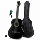 Guitarra Clásica Infantil Epic 30” con Funda, Afinador y Púa | Negro