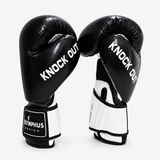 Guantes de Boxeo Olymphus Knock Out Semi Profesionales | Negro
