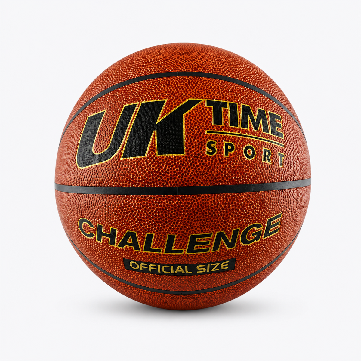 Pelota de Básquetbol UKTime Challenge N°7 PU con Malla y Aguja