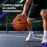 Pelota de Básquetbol UKTime Challenge N°7 PU con Malla y Aguja