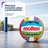 Balón de Vóleibol Molten Love-Volley N°5 con Malla y Aguja