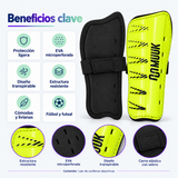 Canilleras Futbol Espinilleras Deportivas Muuk Adultos Niños