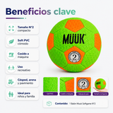Balón Muuk Softgame N°2 Multipropósito