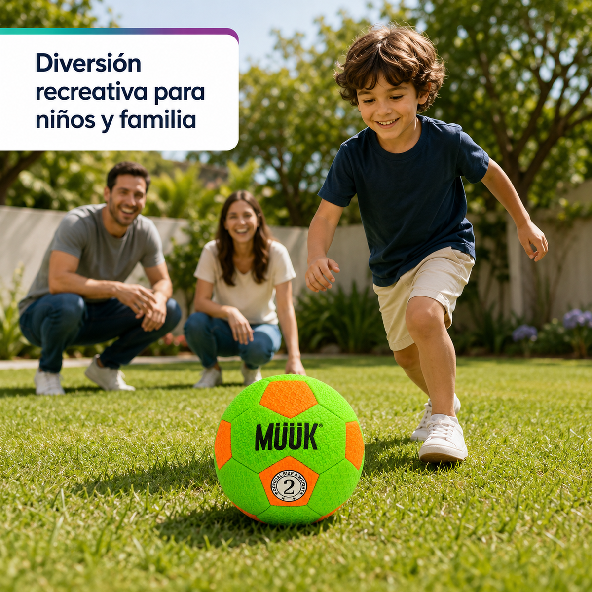 Balón Muuk Softgame N°2 Multipropósito