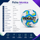 Balón de Futbolito Penalty Storm XXV N°4 PU Cosido a Mano | Azul