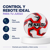 Balón de Futbolito/ Futbol7 Penalty Storm XXV N°5 PU Cosido a Mano | Rojo