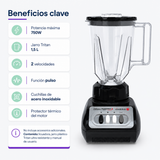 Licuadora Sindelen L-1500 2 Velocidades 1,5lt 750w
