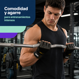 Guantes Fitness DRB King 2.0 de Cuero con Muñequera y Velcro