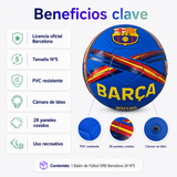 Balón de Fútbol DRB Barcelona 24 N°5 Licencia Oficial