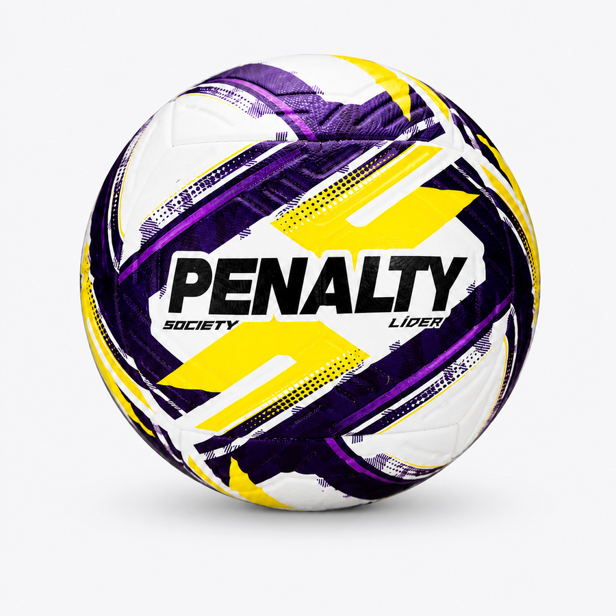 Balón de Futbolito Society Penalty Líder XXVI Ultra Fusion PU | Morado/Amarillo