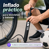 Bombín de Mano UK Time 8” Compacto para Bicicleta y Balones