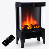 Chimenea Eléctrica Kendal KCE-96S 2000W con Control Remoto y Efecto Llama LED
