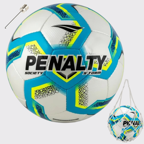 Balón de Futbolito/ Futbol7 Penalty Storm XXV N°5 PU Cosido a Mano | Azul
