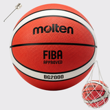 Balón de Básquetbol Molten BG2000 N°6 Outdoor de Goma Naranja