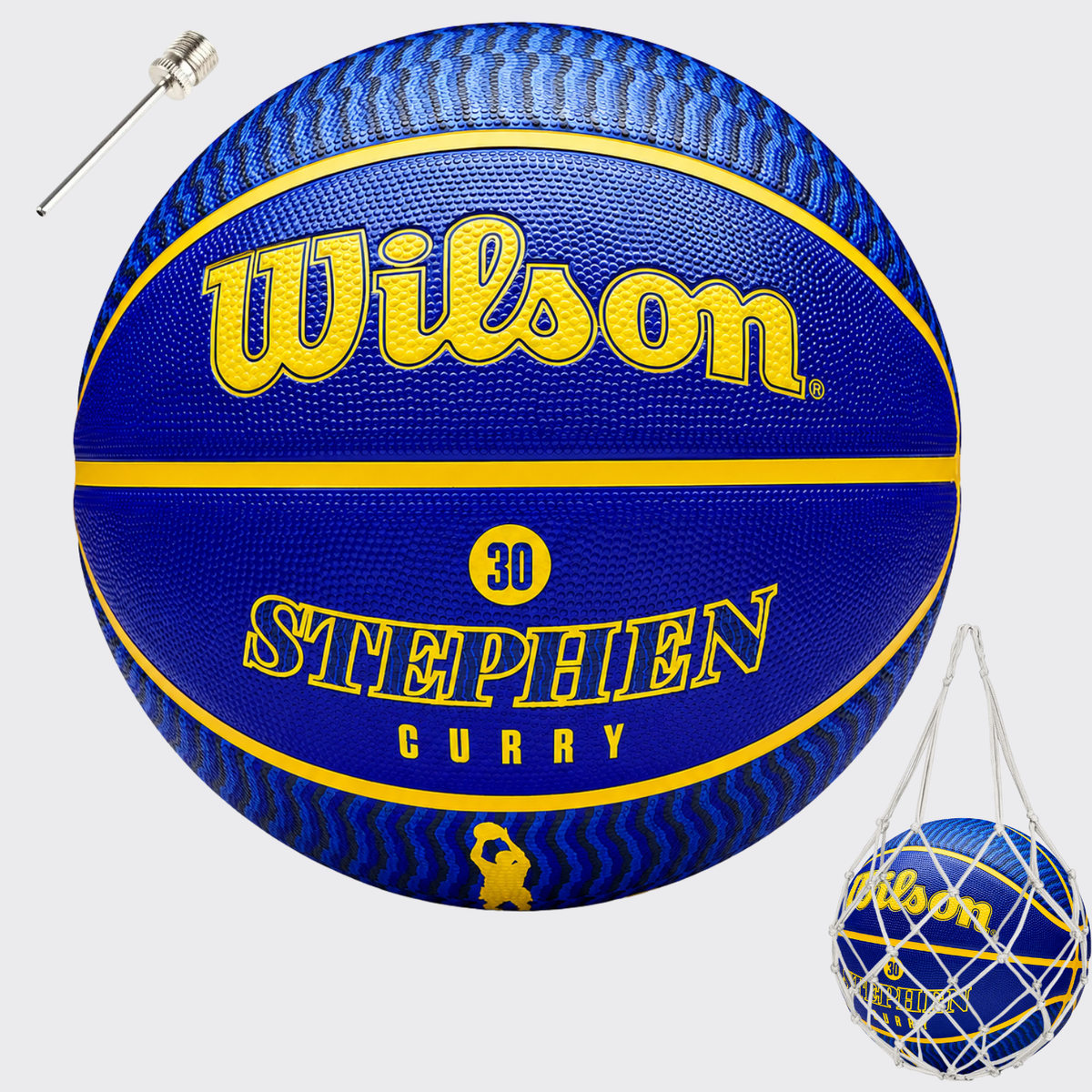 Balón de Básquetbol Wilson NBA Icon Stephen Curry N°7