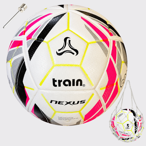 Balón de Fútbol Train Nexus N°5 Oficial Tercera División Chile Termosellado