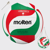 Balon de Voleibol Molten V5M-1500 Serve N°5 con Malla y Aguja