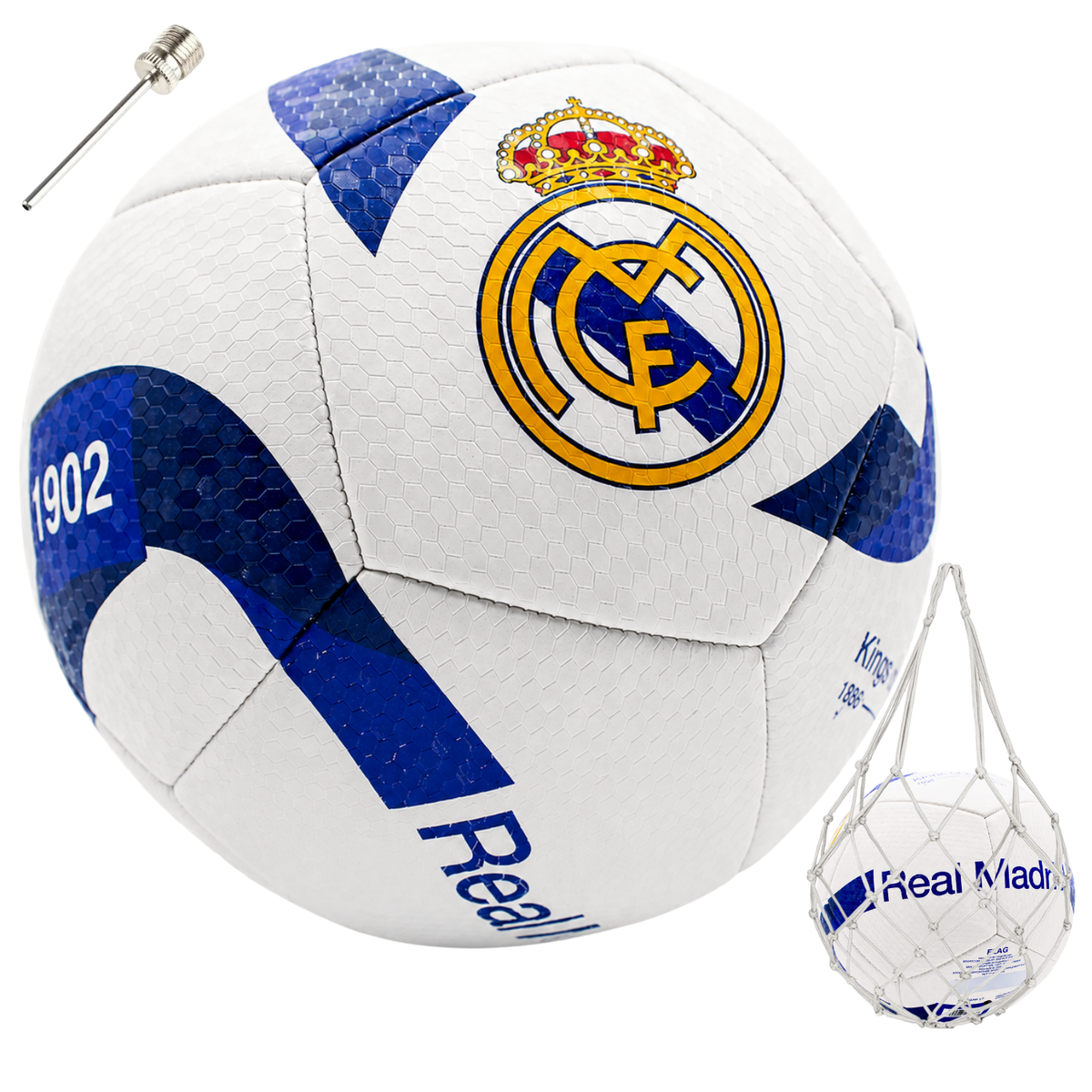 Balón de Fútbol Flag Real Madrid N°5 Licencia Oficial