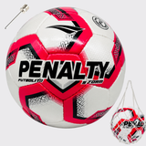 Balón de Futbolito Penalty Storm XXV N°4 PU Cosido a Mano | Rojo