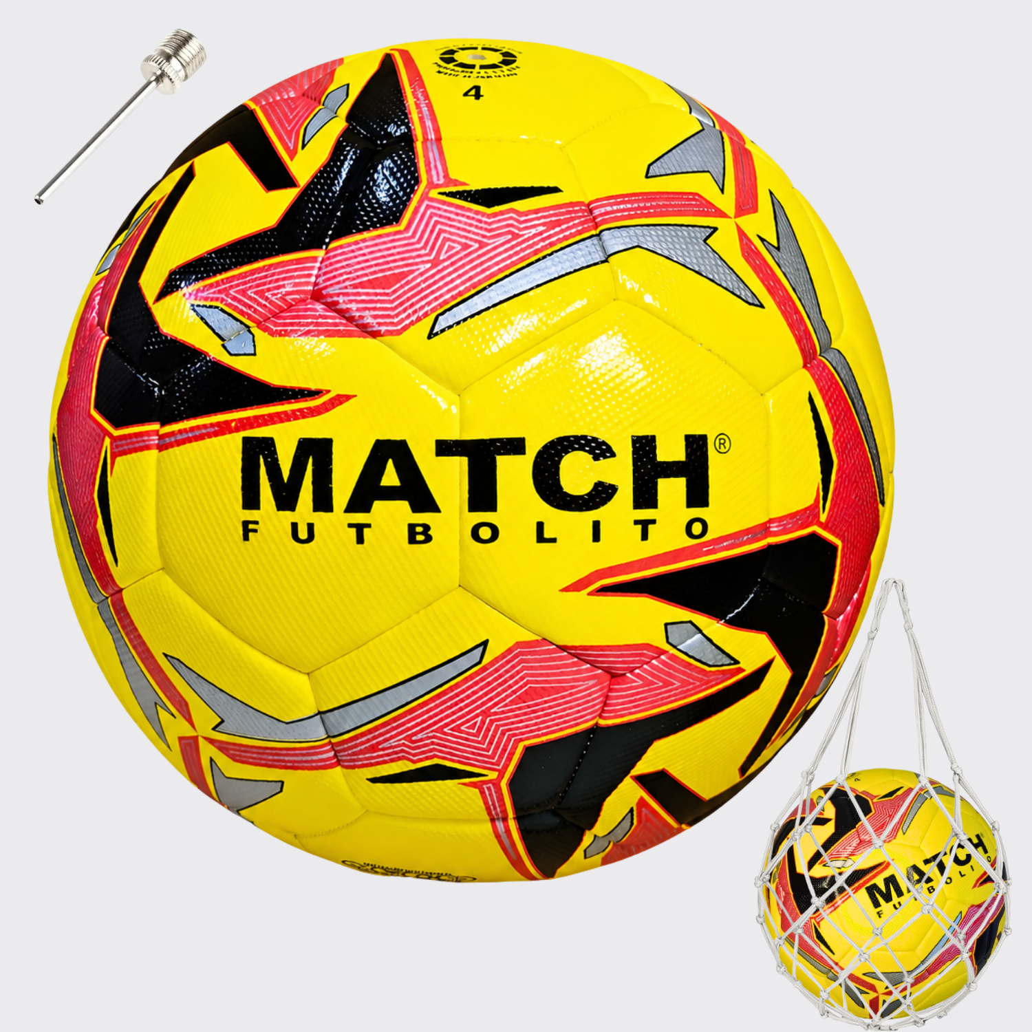 Balón de Futbolito Match N°4 Bote Medio-Bajo Termosellado